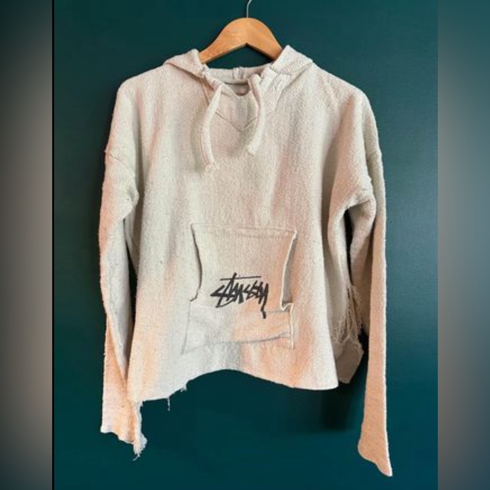 RARE 90’s Vintage Stussy Thrashed Bob Marley Hoodie